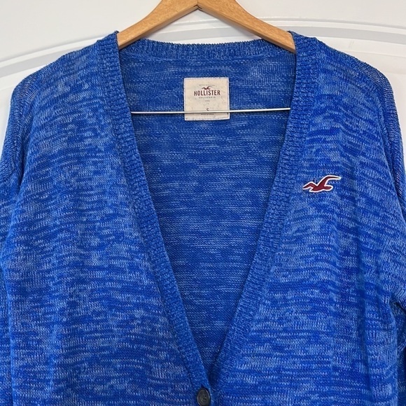 Hollister cobalt Blue Cardigan - Picture 2 of 5